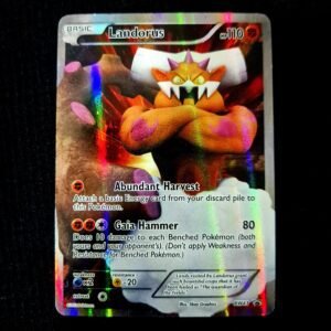 Landorus Black & White Full Art Promo English (HP)