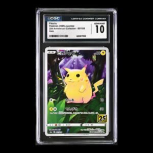 Pikachu 25th Anniversary Japanese CGC 10