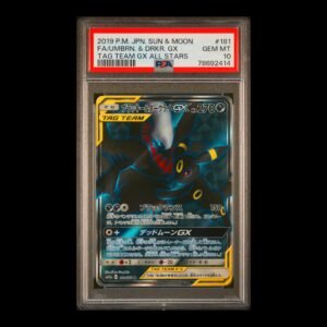Umbreon & Darkrai SR 181/173 Tag Team Gx All Stars Japanese PSA 10