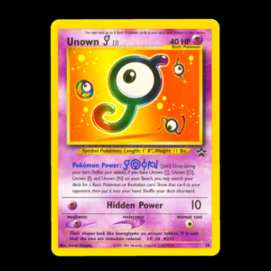 Unown J WoTC Promo English (HP)