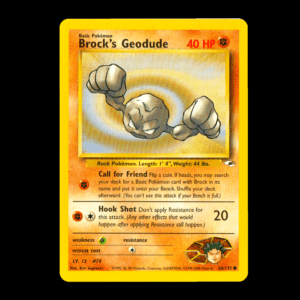 Brock's Geodude Gym Heroes English (LP)