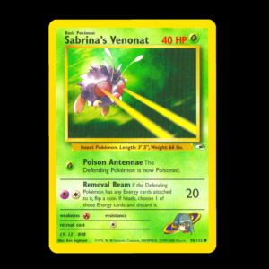 Sabrina's Venonat Gym Heroes English (VLP)