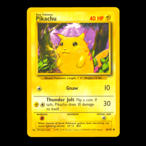 Pikachu Base Set English (LP)