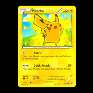 Pikachu XY Base English (MP)
