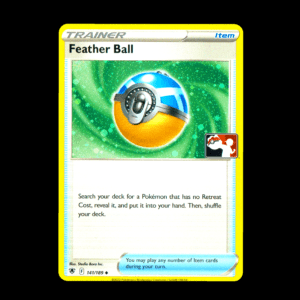 Feather Ball Holo [Prize Pack] Stamped English (NM)