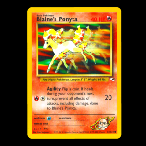 Blaine's Ponyta Gym Heroes English (MP)
