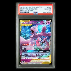 Mewtwo & Mew Tag Team Japanese PSA 10