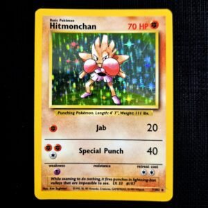 Hitmonchan Holo Base Set English (LP)