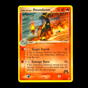 Houndoom Team Magma & Team Aqua English (LP)
