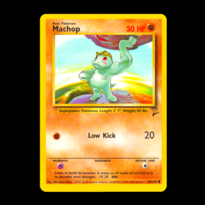 Machop  Base Set 2 English (LP)