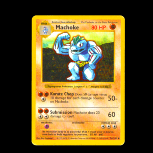 Machoke Base Set English (HP)