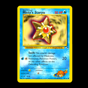 Misty's Staryu Gym Heroes English (VLP)