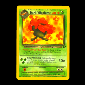 Dark Vileplume #30 Pokemon Team Rocket English (LP)