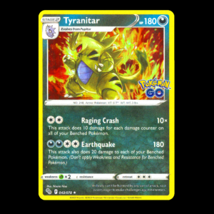 Tyranitar [Holo] #43 Pokemon Go English (VLP)