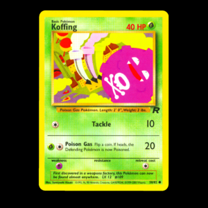 Koffing Team Rocket  English (LP)