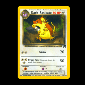 Dark Raticate Team Rocket English (LP)