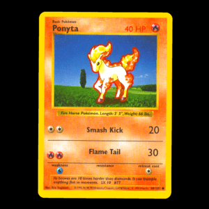Ponyta Base Set English (LP)