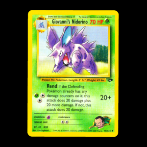 Giovanni's Nidorino Gym Challenge English (LP)