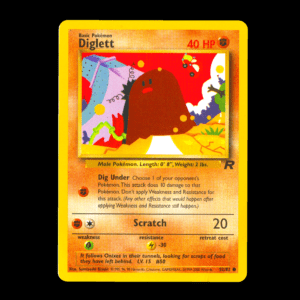 Diglett #52 Team Rocket (DMG)