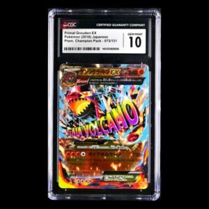 Primal Groudon EX 073 Japanese CGC 10