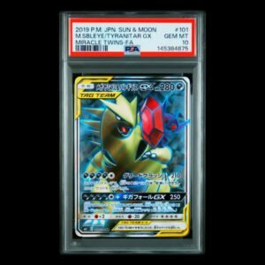 Mega Sabeleye & Tyranitar Tag Team SR Japanese PSA 10