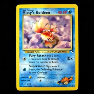 Misty's Goldeen Gym Heroes English (MP)