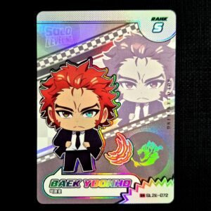 Baek Yoonho Chibi SR SL2E-072 Solo Leveling Mapniverse (NM)