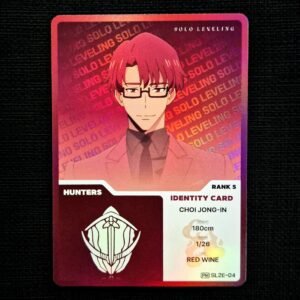 Choi Jong-In IDENTITY CARD SL2E-04 Solo Leveling Mapniverse (NM)