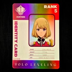 Cha Hae-In IDENTITY CARD SL1E-PM08 Solo Leveling Mapniverse (NM)