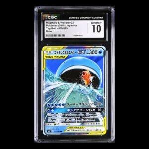 Magikarp & Wailord Tag Team #19 Japanese CGC 10