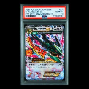 Rayquaza 25th Anniversary #24 Japanese PSA 10