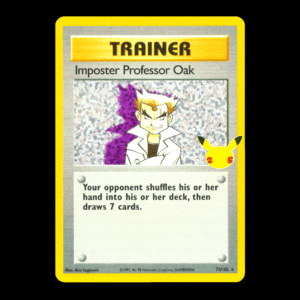 Imposter Professor Oak Holo Celebrations English (NM)