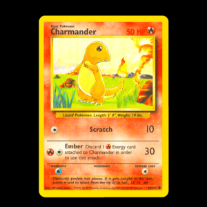 Charmander Base Set English (VLP)