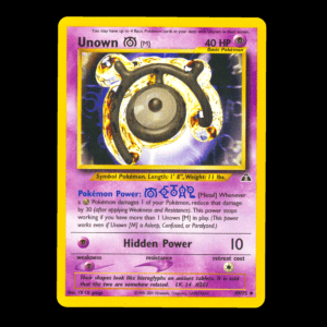 Unown M Neo Discovery  English (VLP)