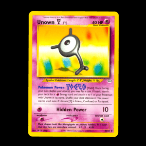 Unown Y Neo Revelation English (MP)