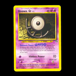 Unown U Neo Discovery English (DMG)