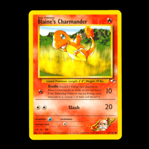 blaine's charmander pokemon card value [1st Edition] #60 Prices | Gym Challenge discard 1 of those cards CGC 9 MINT Blaine's Charmander