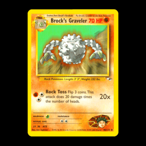 Brock's Graveler Gym Heroes English (MP)