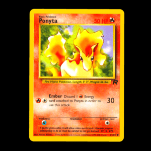 Ponyta Team Rocket English (LP)