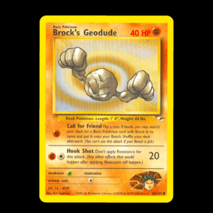 Brock's Geodude Gym Heroes English (LP)