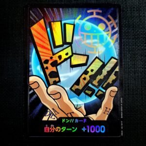 DON! Card Foil Trafalger D. Water Law Japanese (NM)