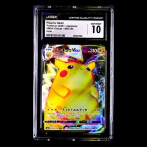 Pikachu VMAX Japanese CGC 10