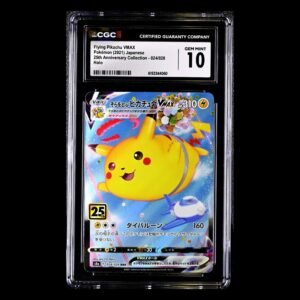 Flying Pikachu 25th Anniversary Japanese CGC 10