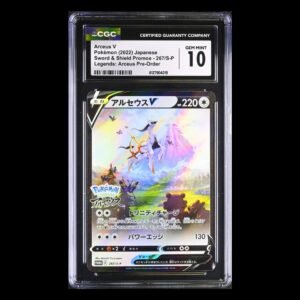 Arceus Stamped Promo #267 Japanese CGC 10