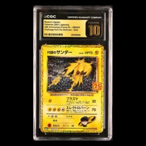 Team Rocket's Zapdos Holo 25th Anniversary CGC Pristine 10