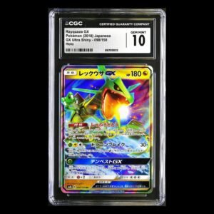 Rayquaza GX Japanese CGC 10