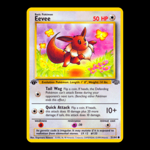 Eevee Jungle 1st Edition English (MP)