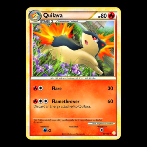 Quilava HeartGold & SoulSilver English (LP)