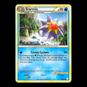 Starmie HeartGold & SoulSilver English (LP)