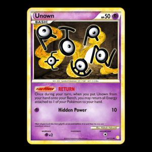 Unown HeartGold & SoulSilver English (LP)